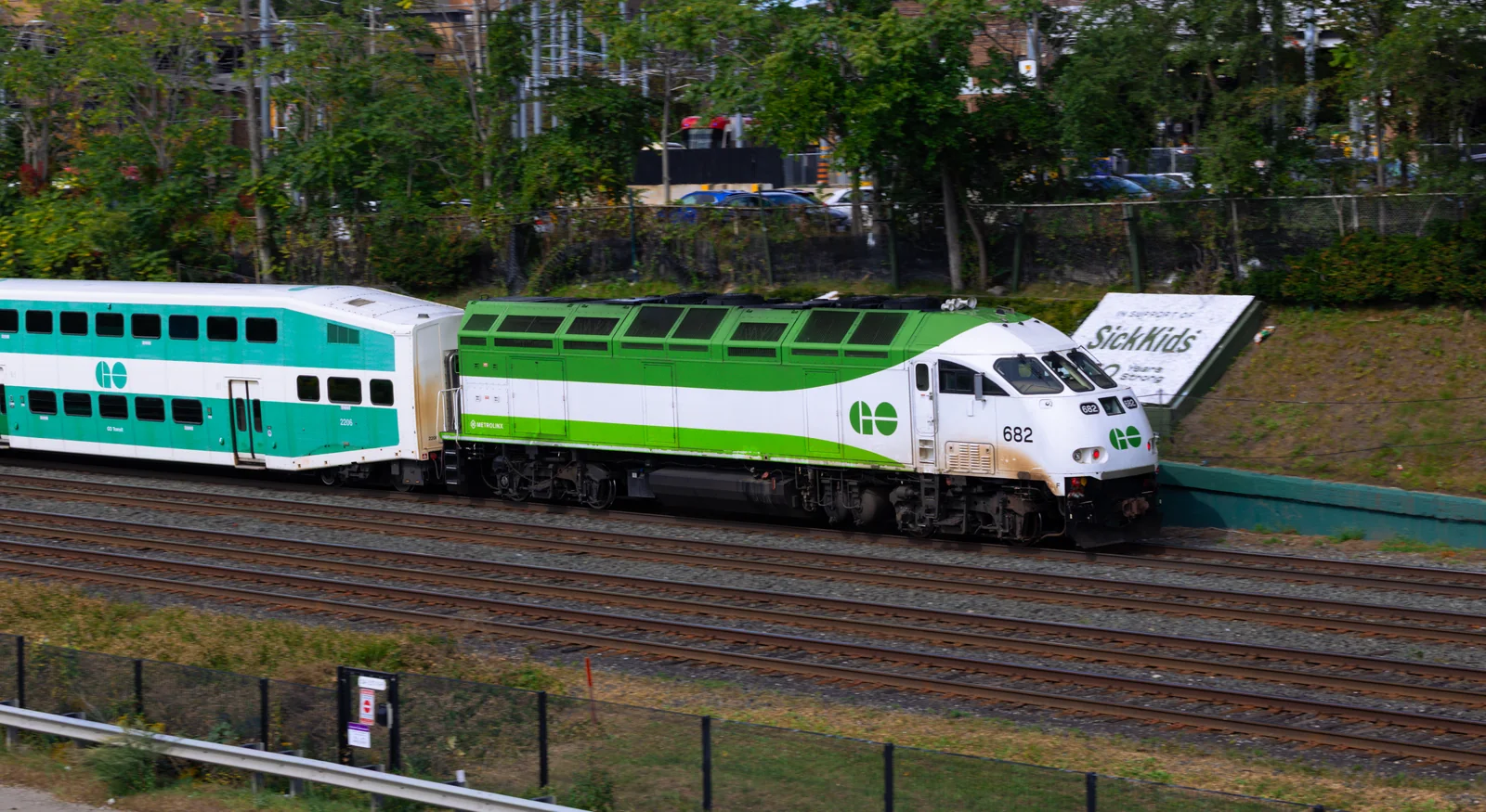 GO’s MP54AC Diesel Locomotive. Source - Own Photo