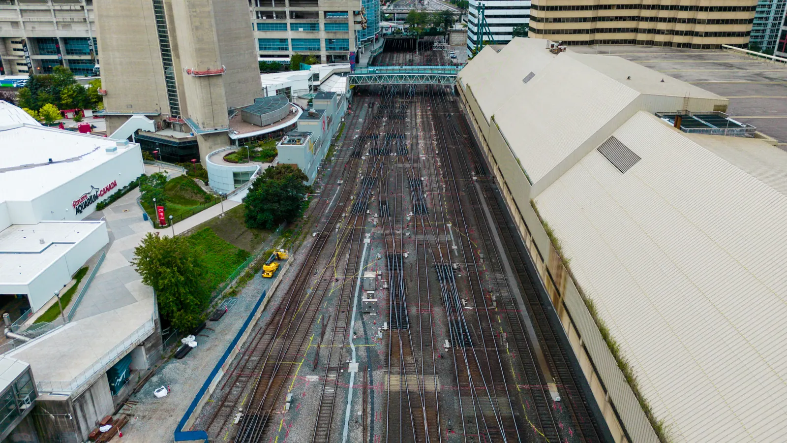 USRC (Union Station Rail Corridor). Source - Own Photo